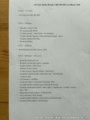 Honda CBR CBR 900 RR FireBlade 1998