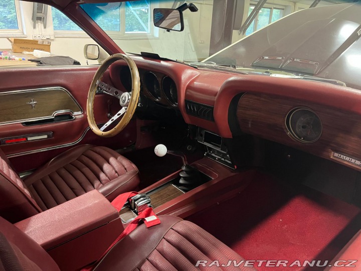 Ford Mustang Mach1 manuál 1969