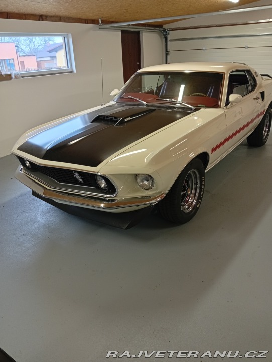 Ford Mustang Mach1 manuál 1969