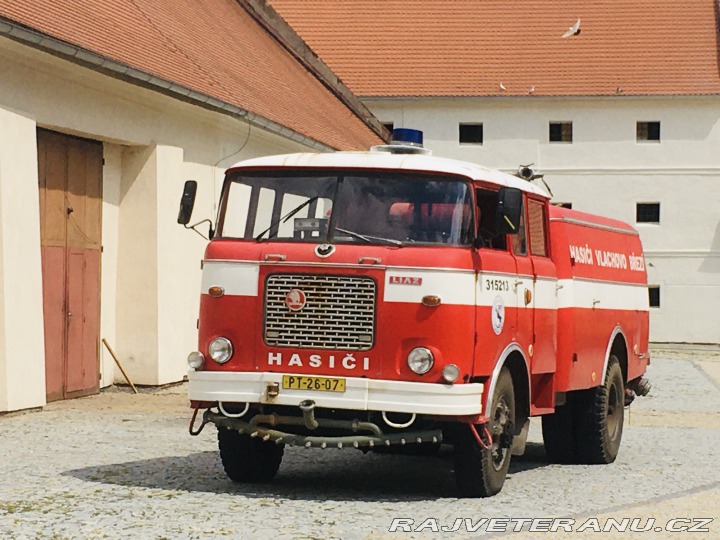 Škoda 706 RTO, CAS 25 stříkačka 1980