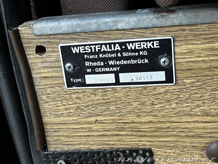 Volkswagen T3 WESTFALIA 1987