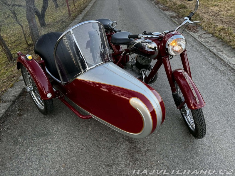 Jawa 250 Perak sidecar TUMA