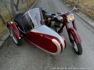 Jawa 250 Perak sidecar TUMA