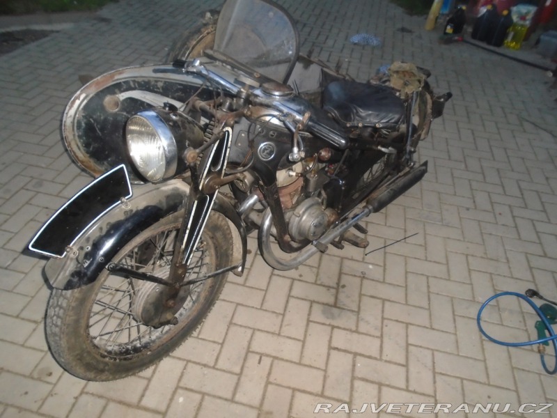 ČZ 250 předválečné čezety