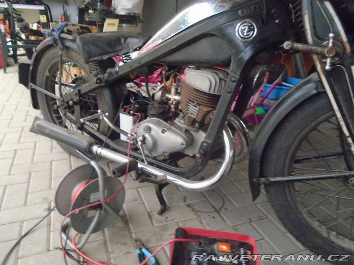 ČZ 250 předválečné čezety 1936