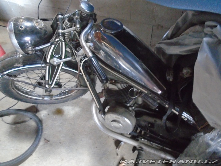 ČZ 250 předválečné čezety 1936