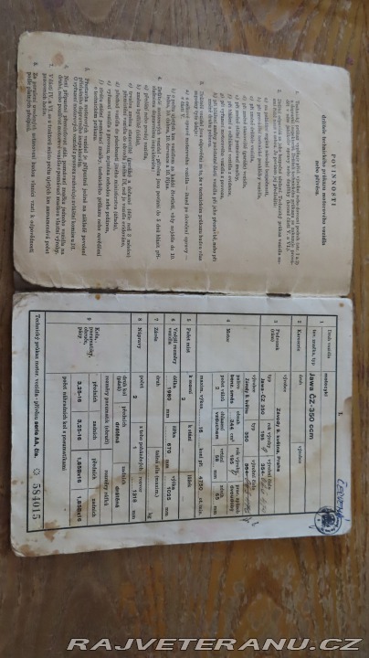 Jawa 350 354/04 1959