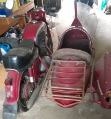 Jawa 350 360 + lod velorex