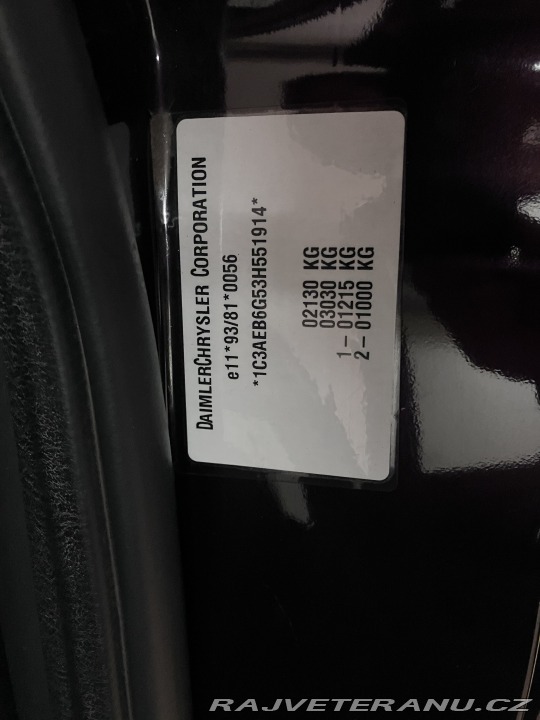 Chrysler 300 M 3.5L 2002