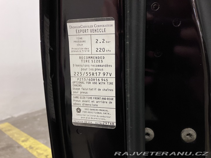 Chrysler 300 M 3.5L 2002