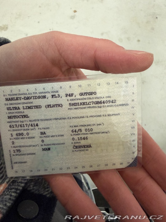 Harley-Davidson FL FLHTK Ultra Limited 2016