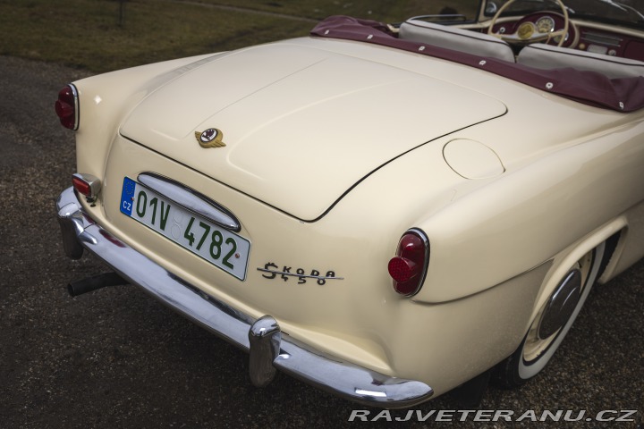 Škoda 450 ROADSTER 1958