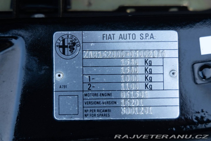 Alfa Romeo RZ Zagato č.162 ES-30 1994