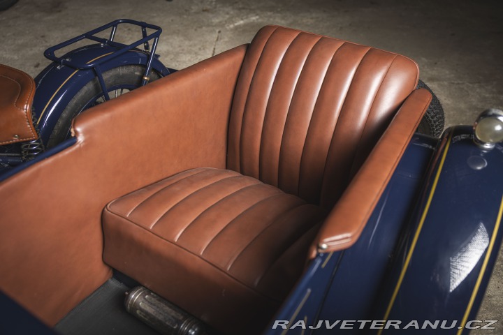 Praga BD 500 + sajdkár 1930