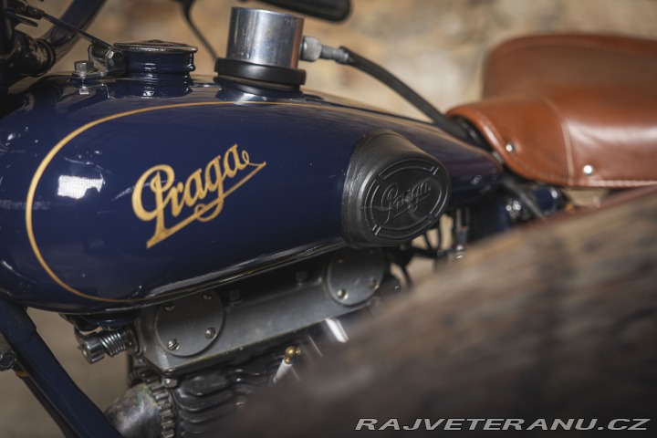Praga BD 500 + sajdkár 1930