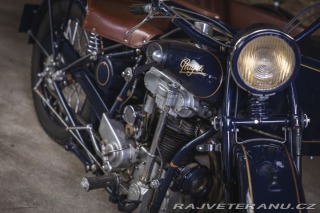 Praga BD 500 + sajdkár 1930