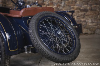 Praga BD 500 + sajdkár 1930