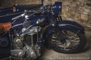 Praga BD 500 + sajdkár 1930