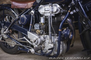 Praga BD 500 + sajdkár 1930