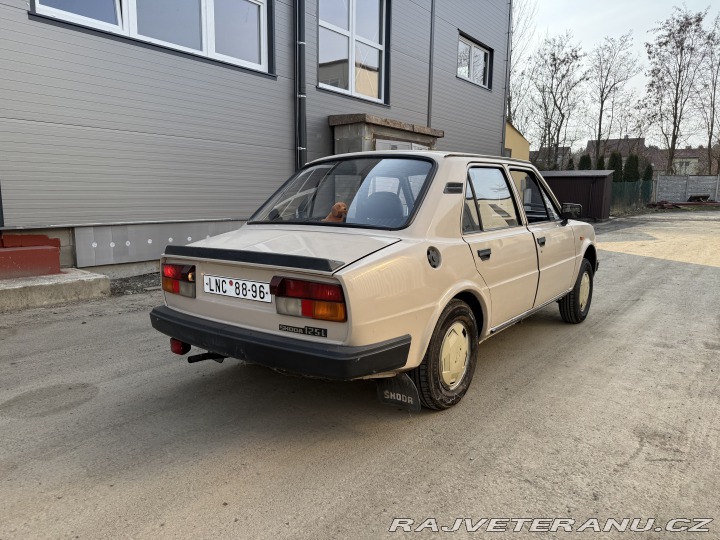 Škoda 125 125L 62tkm 2.majitel STK 1989