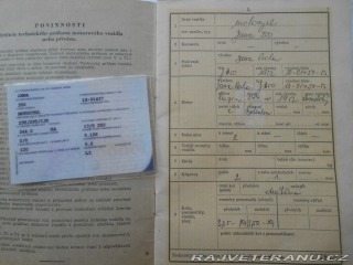 Jawa 350 18 pérák 1952