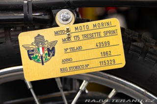 Ostatní značky Ostatní modely Moto Morini 175 TRESETTE SPRINT 1962
