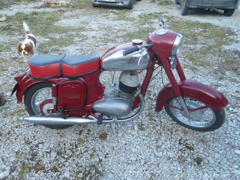 Jawa 350 354 kývačka