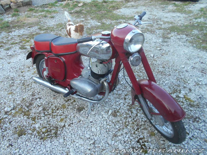 Jawa 350 354 kývačka 1962