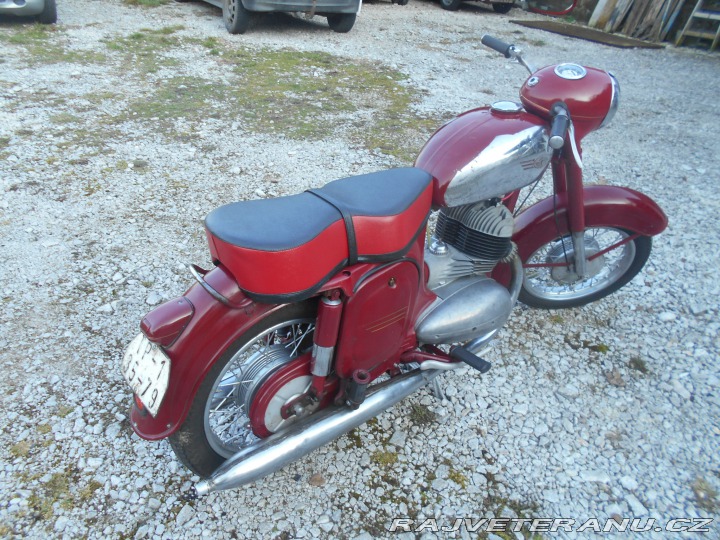 Jawa 350 354 kývačka 1962