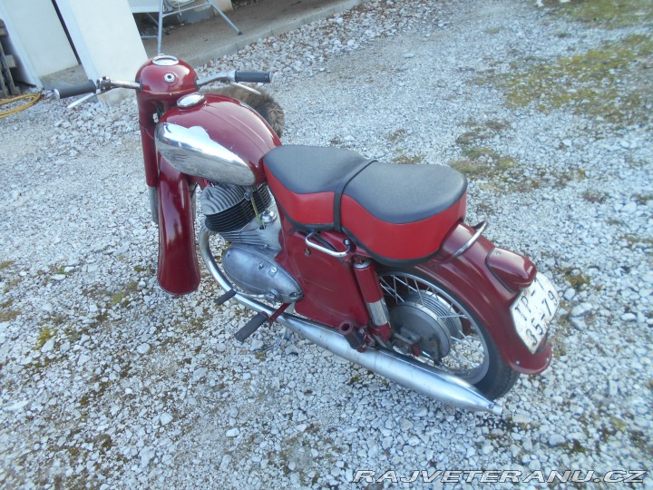Jawa 350 354 kývačka 1962