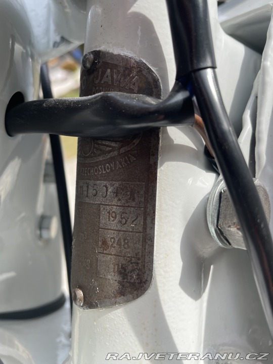 Jawa 250 Pérák 1952