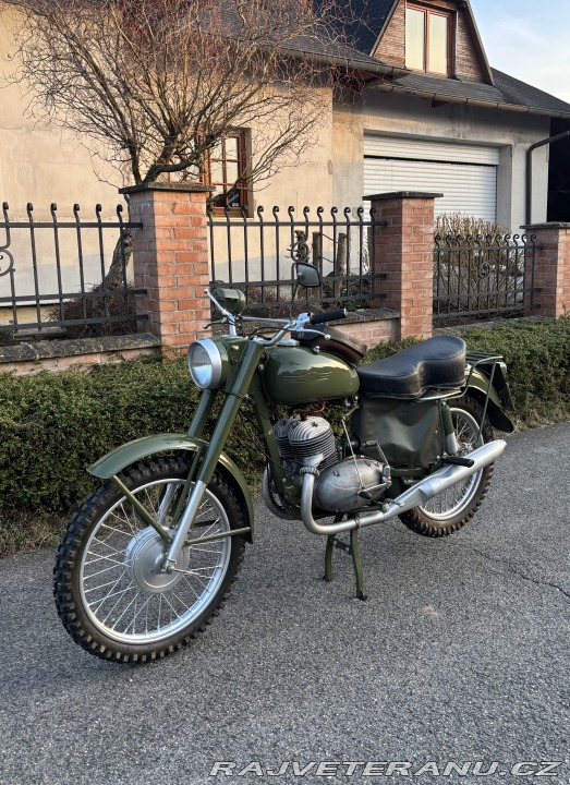 Jawa 350 Švéd po renovaci 1962