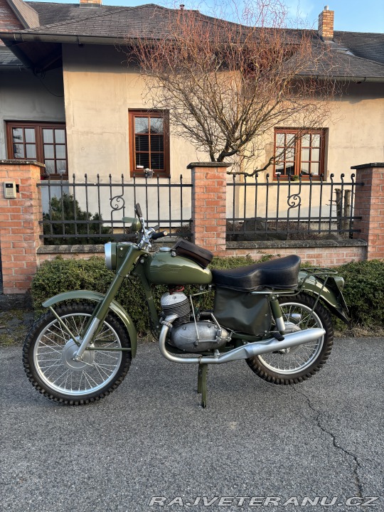 Jawa 350 Švéd po renovaci 1962