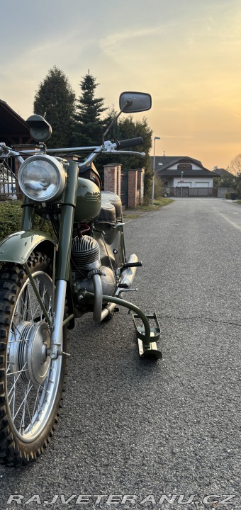 Jawa 350 Švéd po renovaci 1962