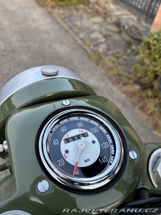 Jawa 350 Švéd po renovaci 1962