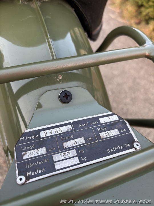 Jawa 350 Švéd po renovaci 1962