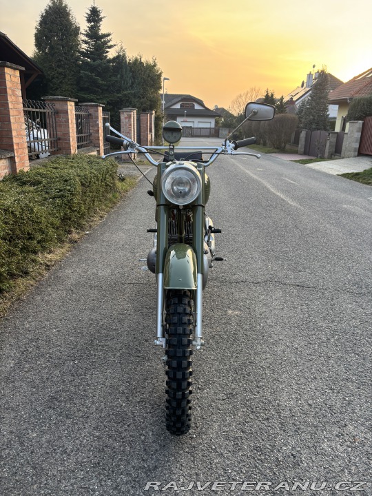 Jawa 350 Švéd po renovaci 1962