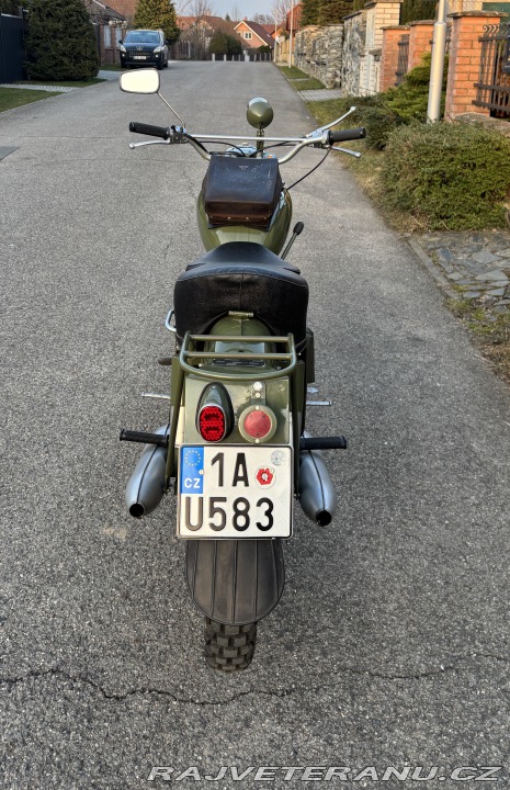 Jawa 350 Švéd po renovaci 1962