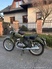 Jawa 350 /555 Švéd po renovaci 1962