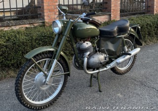 Jawa 350 Švéd po renovaci 1962