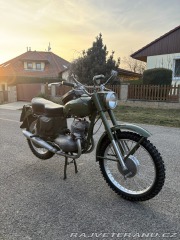 Jawa 350 /555 Švéd po renovaci 1962