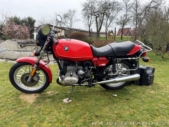 BMW R 45, původní stav 1980