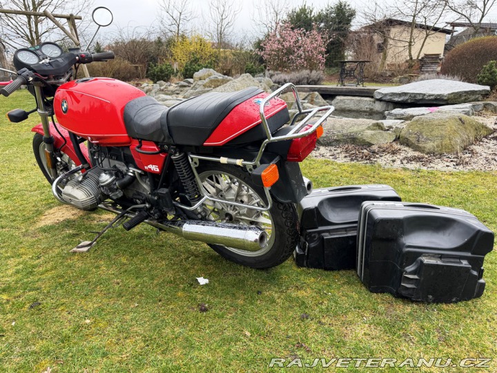 BMW R 45, původní stav 1980