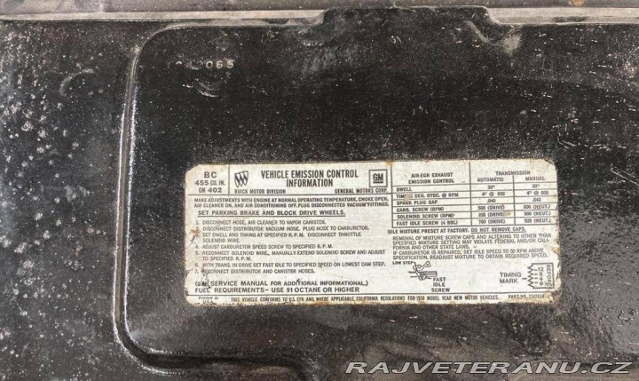 Buick Riviera V8 1973