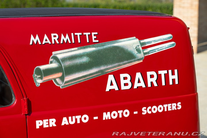 Fiat 500 C TOPOLINO FURGONE ASSISTENZA ABARTH 1950