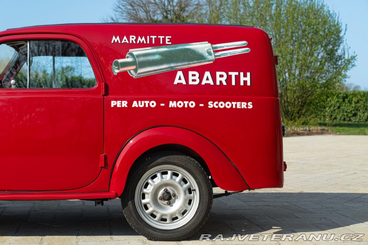 Fiat 500 C TOPOLINO FURGONE ASSISTENZA ABARTH 1950