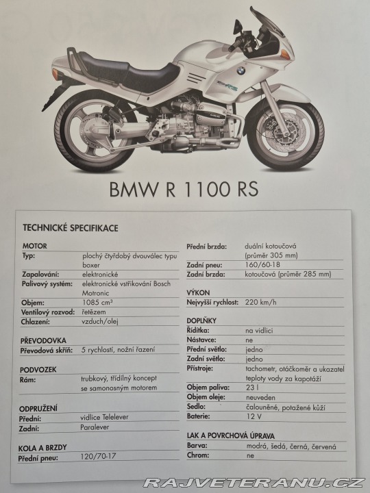 BMW Ostatní modely R1100RS 1995