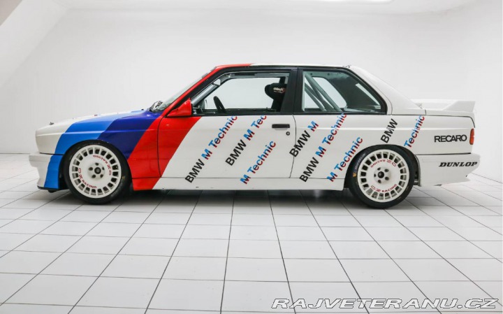 BMW M3 E30 Group A DTM 2.3 závodní speciál 1990