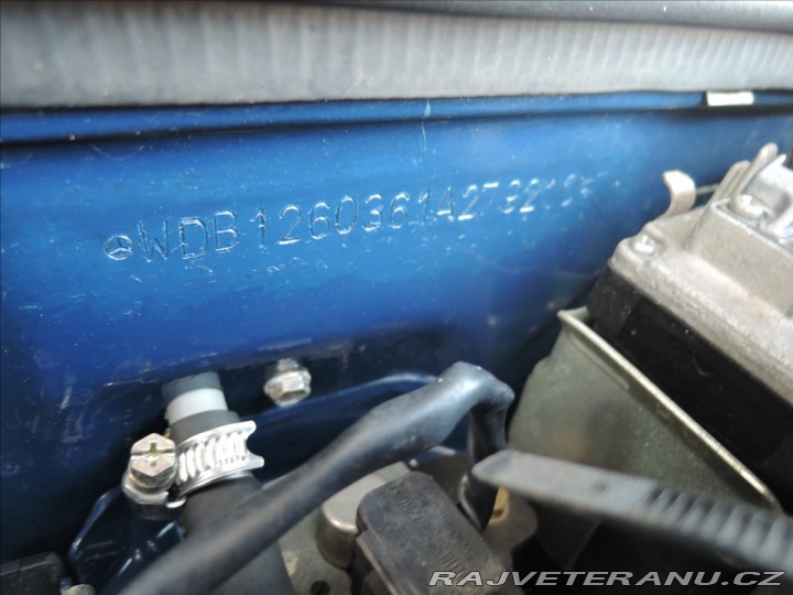 Mercedes-Benz S 5,0 SE 500 W126 pouze 108 1986