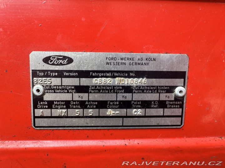 Ford Transit MK1 2.0 V4 Essex 1974